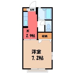 古河駅 徒歩10分 1階の物件間取画像